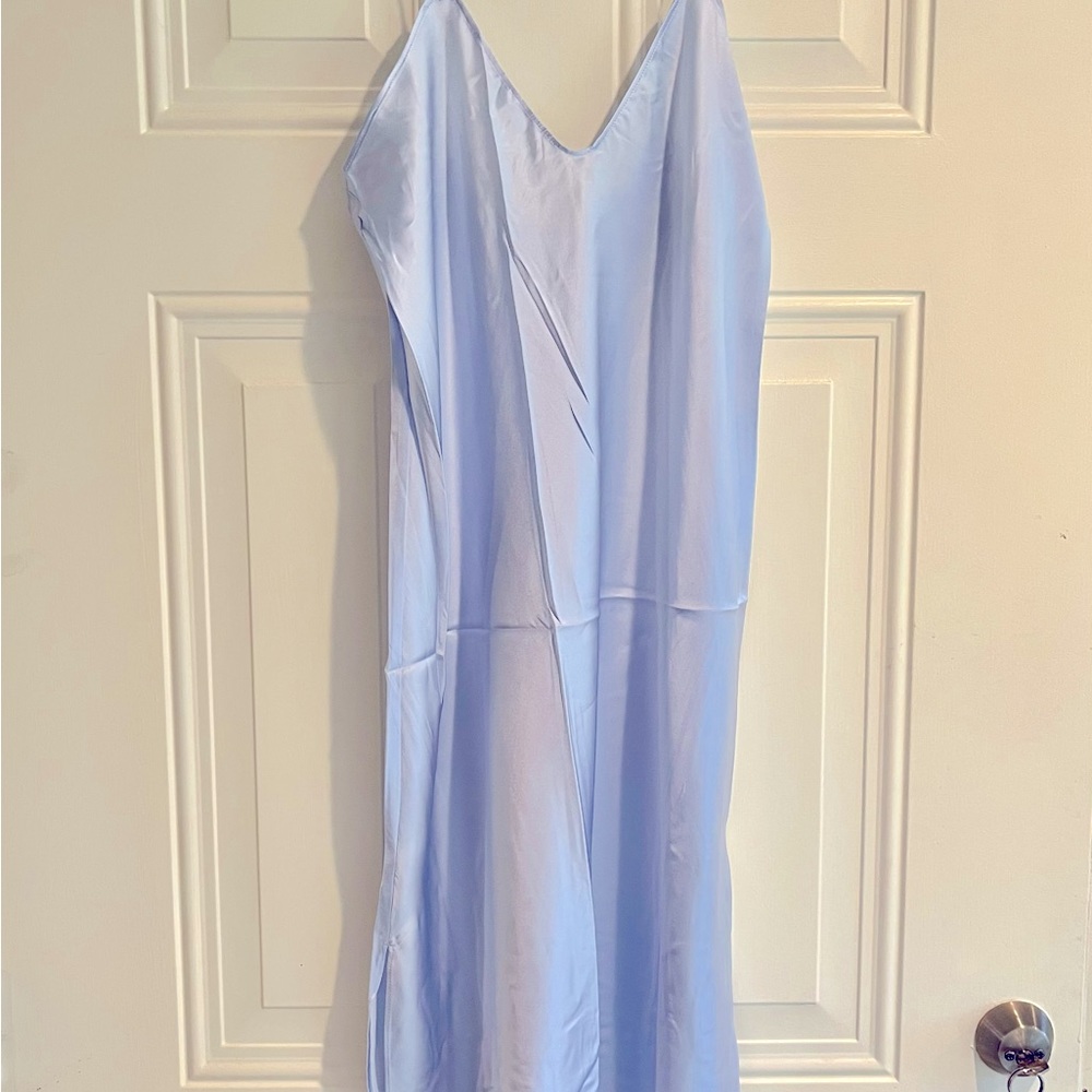 Banana Republic Bliss Silk Slip Dress Petite M, NWOT - Picture 2 of 7